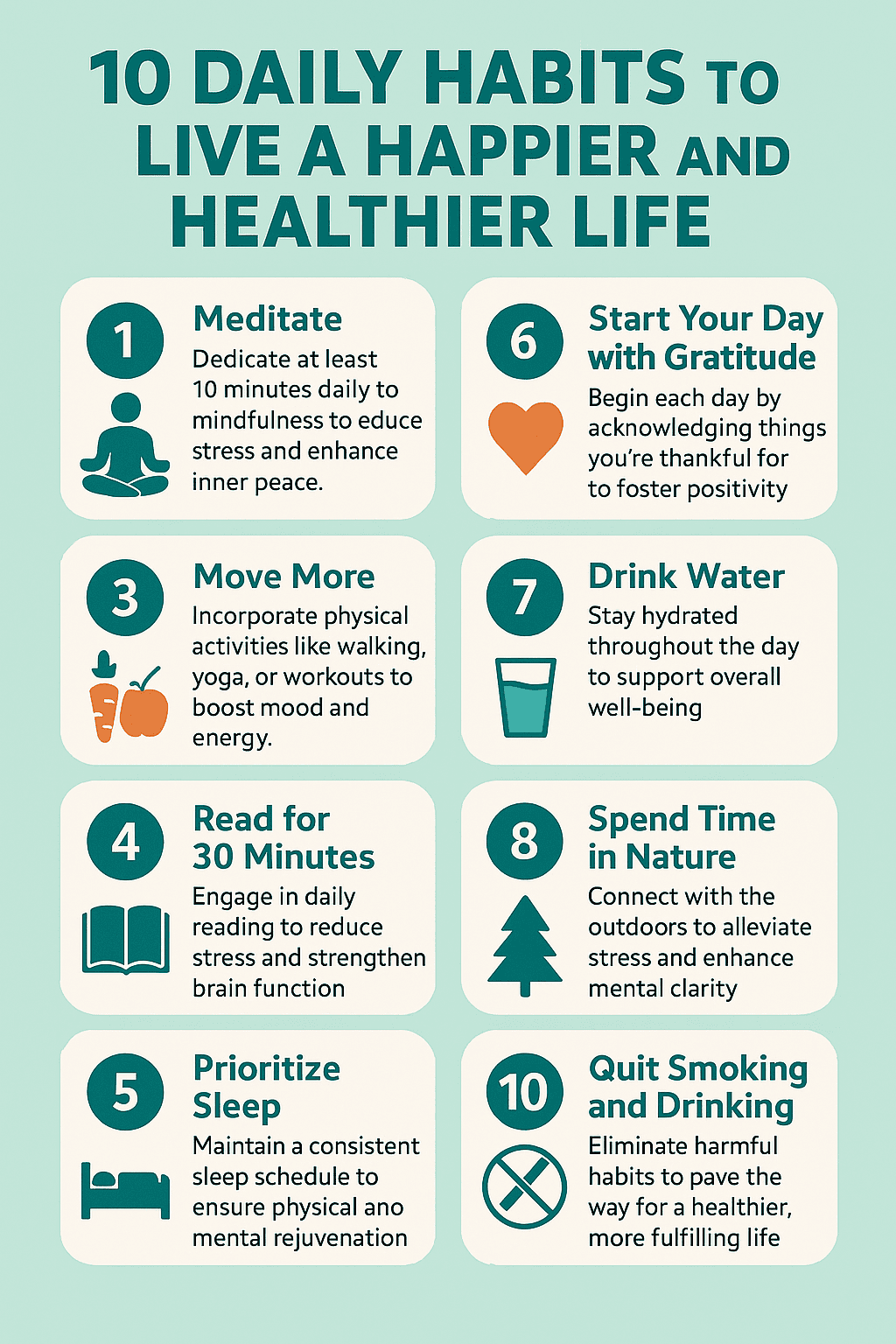 10 Simple Daily Habits